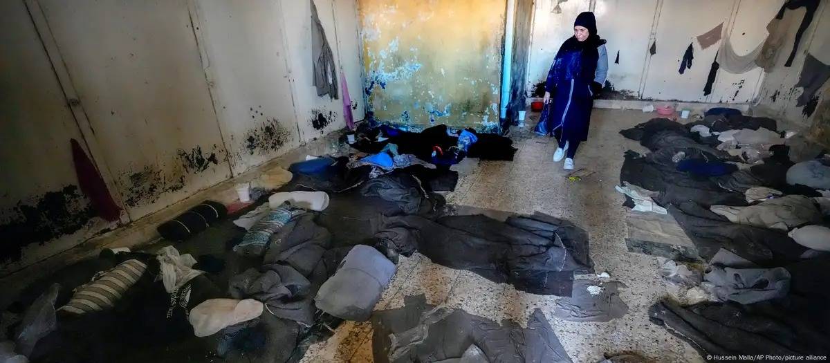 سجن صيدنايا العسكري بعد يوم من سقوط نظام الأسد (أ.ب)