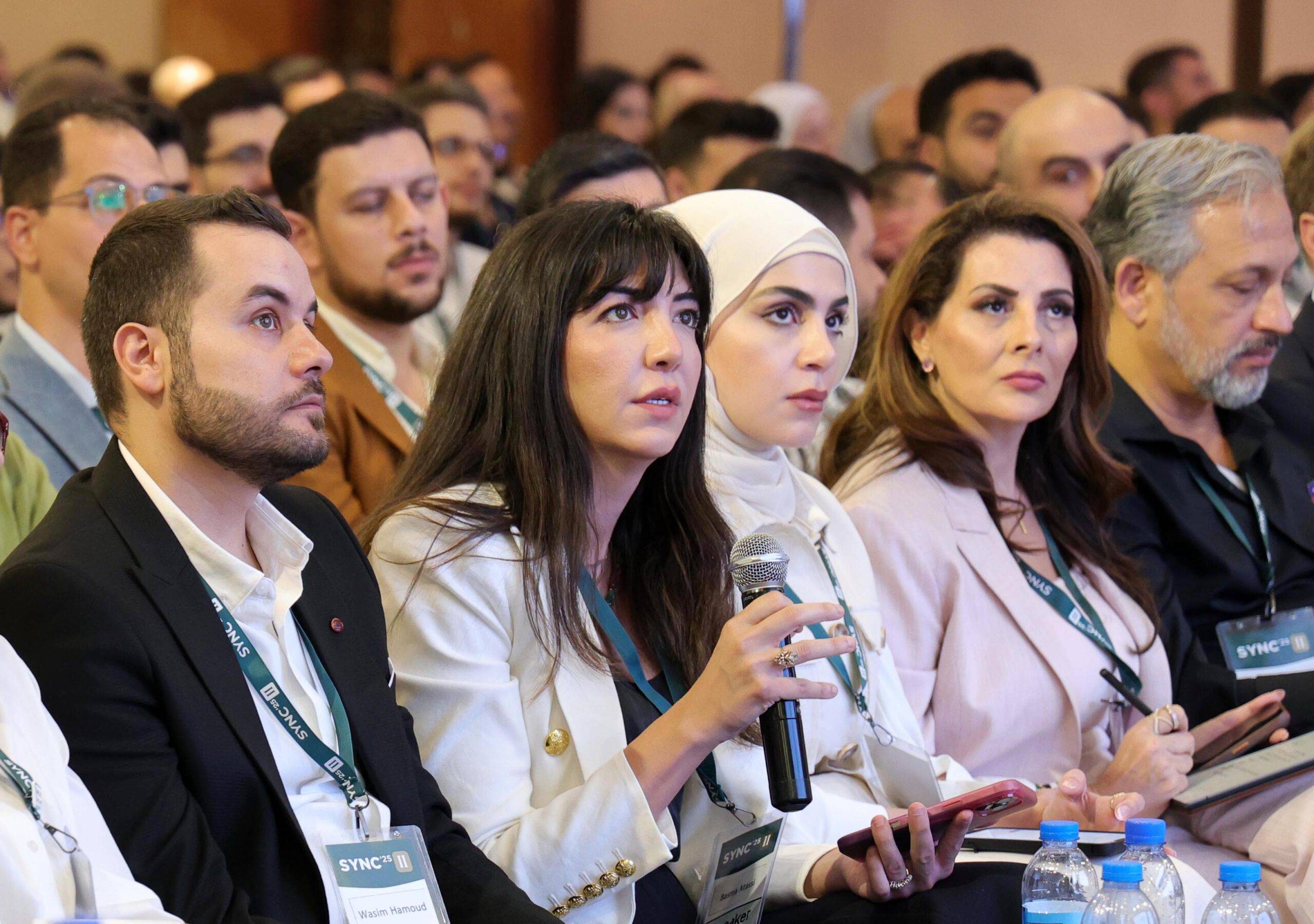 حضور شباب ونسائي في مؤتمر “SYNC’25 II” للسوريين الأميركيين بدمشق (سانا)