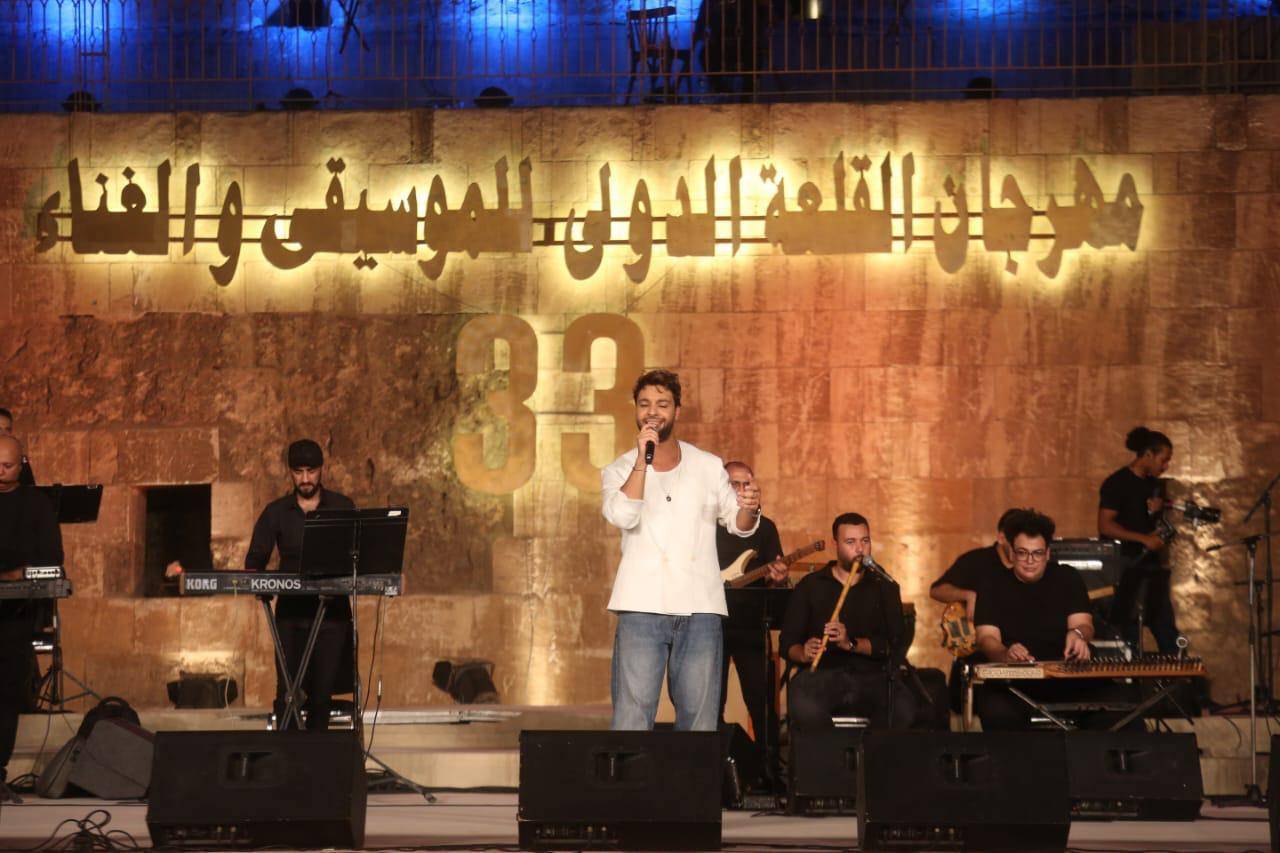 أحمد جمال شارك في إحياء حفل الختام (دار الأوبرا المصرية)
