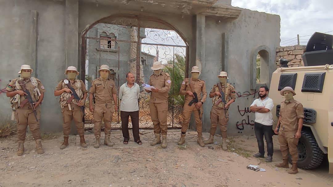صورة أرشيفية لبعض عناصر جهاز الرّدع في طرابلس (الجهاز)
