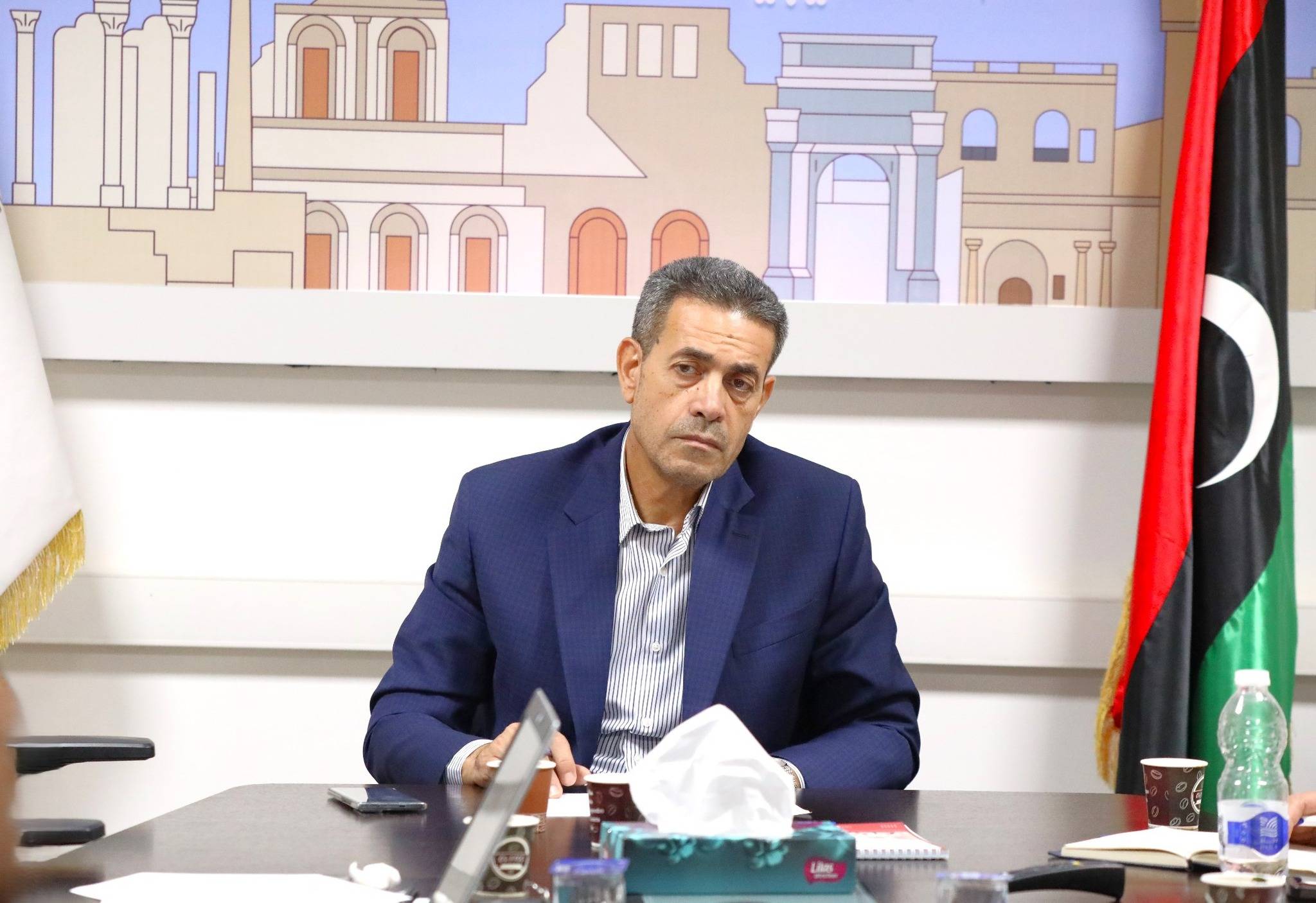 رئيس مفوضية الانتخابات الليبية عماد السايح (المفوضية)