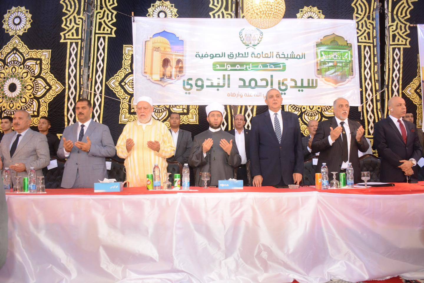 وزير الأوقاف ومحافظ الغربية ورئيس الطرق الصوفية والمفتي الأسبق يشاركون بندوة في المولد (محافظة الغربية)