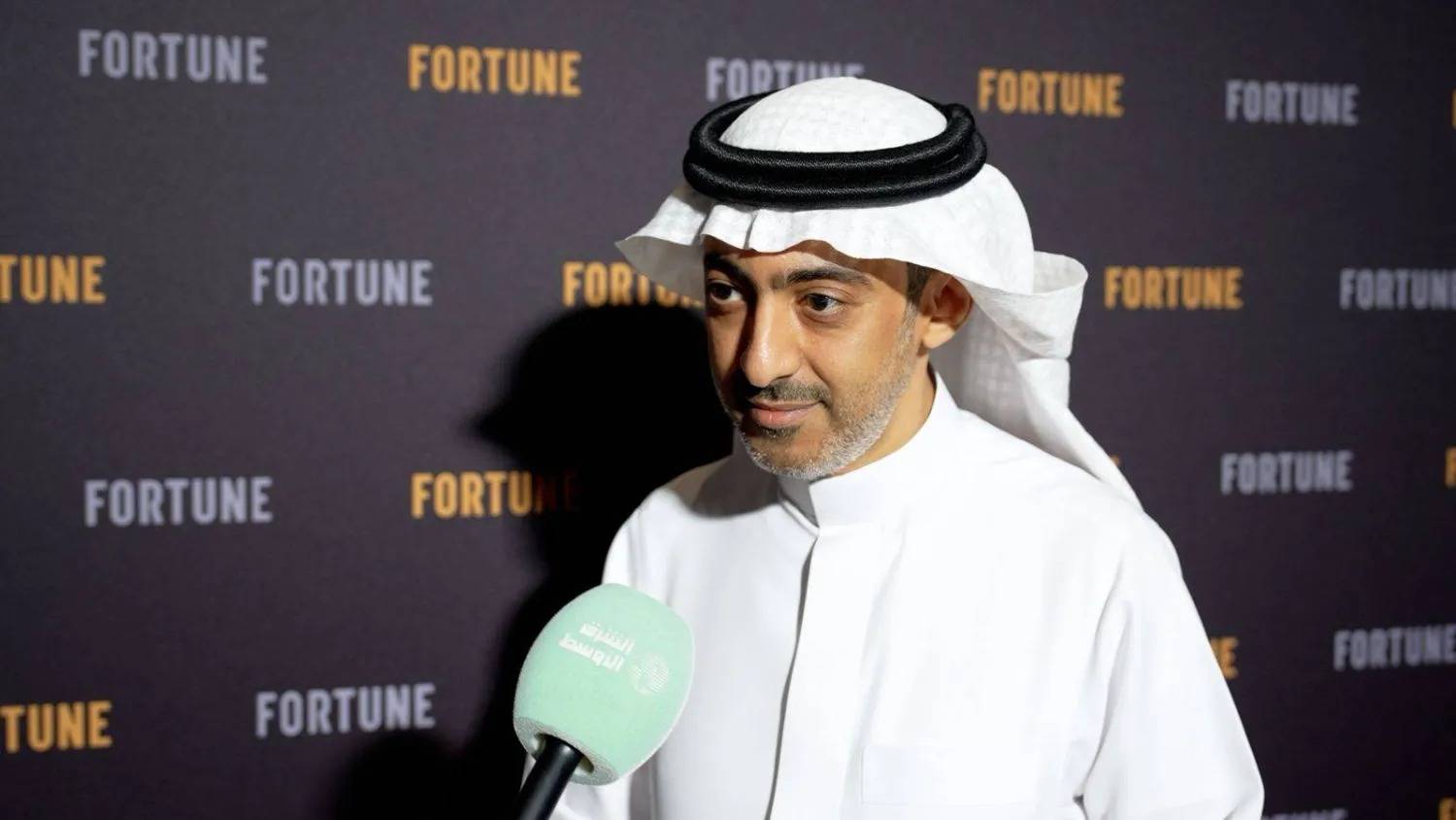الرئيس التنفيذي المكلف للهيئة العامة للمعارض والمؤتمرات في السعودية حاتم الكاهلي يتحدث لـ«الشرق الأوسط» (تصوير: تركي العقيلي)