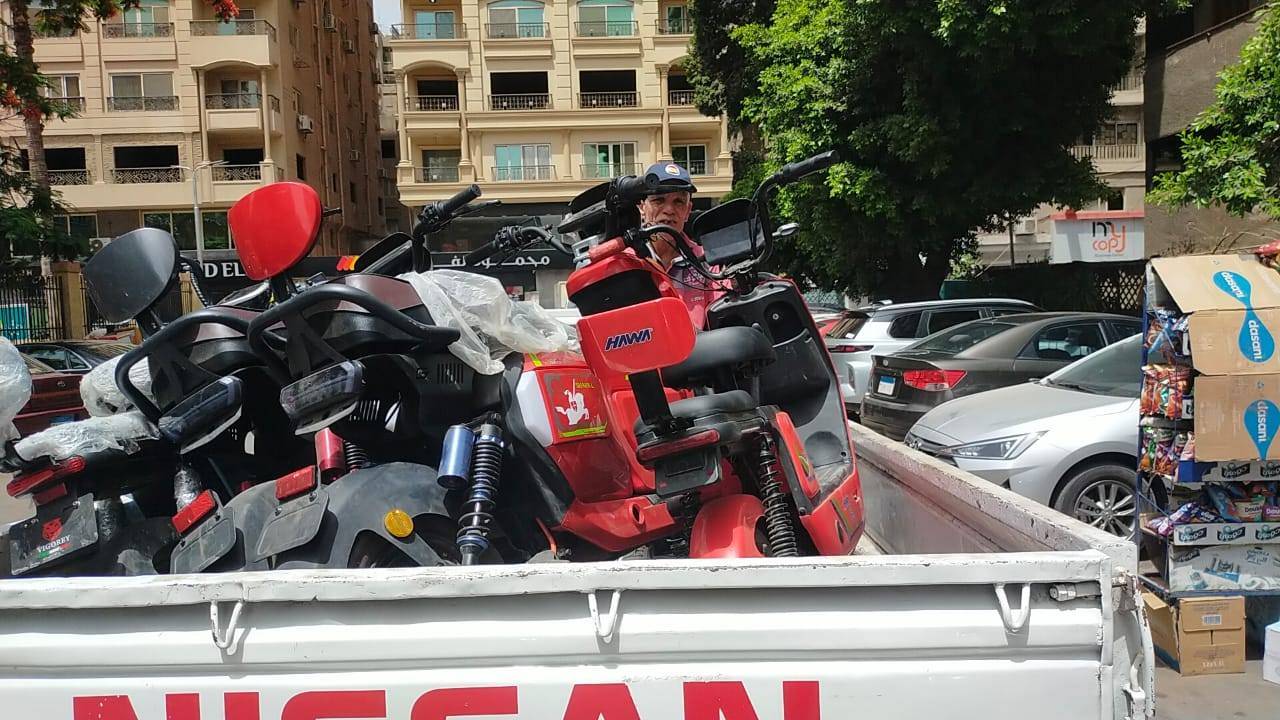 حملات مرورية سابقة في الجيزة لحظر سير «الاسكوتر» (محافظة الجيزة)