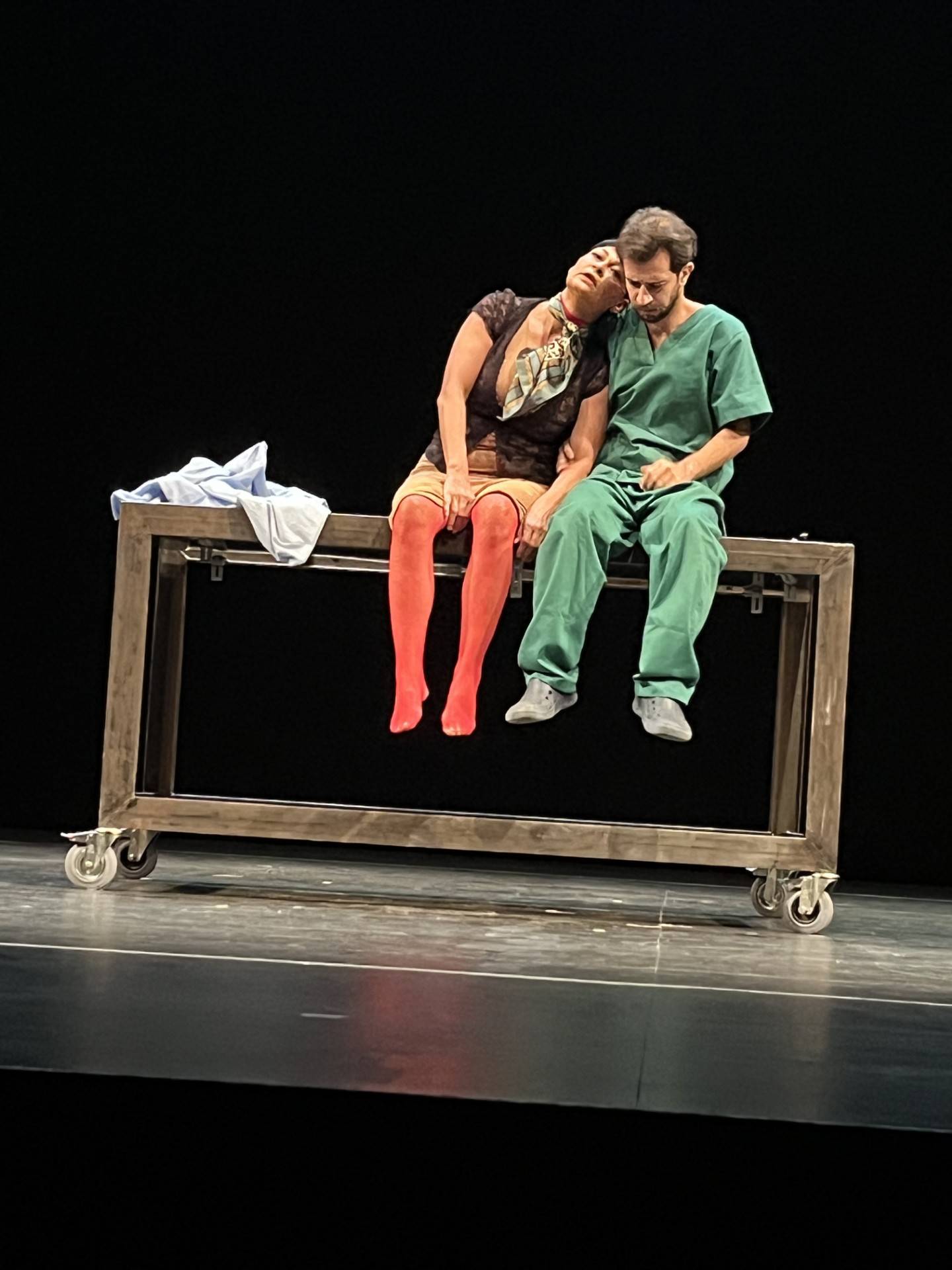 برناديت حديب تقدّم دوراً مؤثراً في «وسكتت عن الكلام المباح» (الشرق الأوسط)