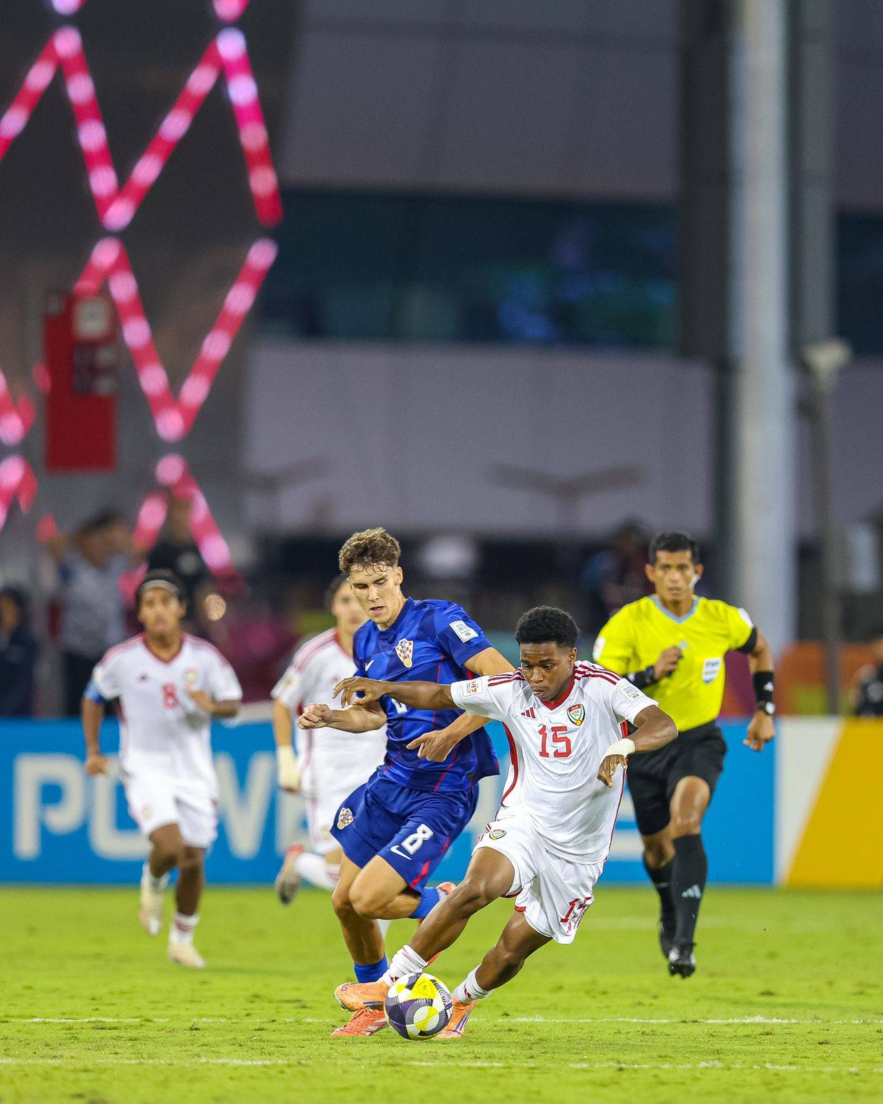 الإمارات وكرواتيا في كأس العالم للناشئين (الاتحاد الإماراتي لكرة القدم)