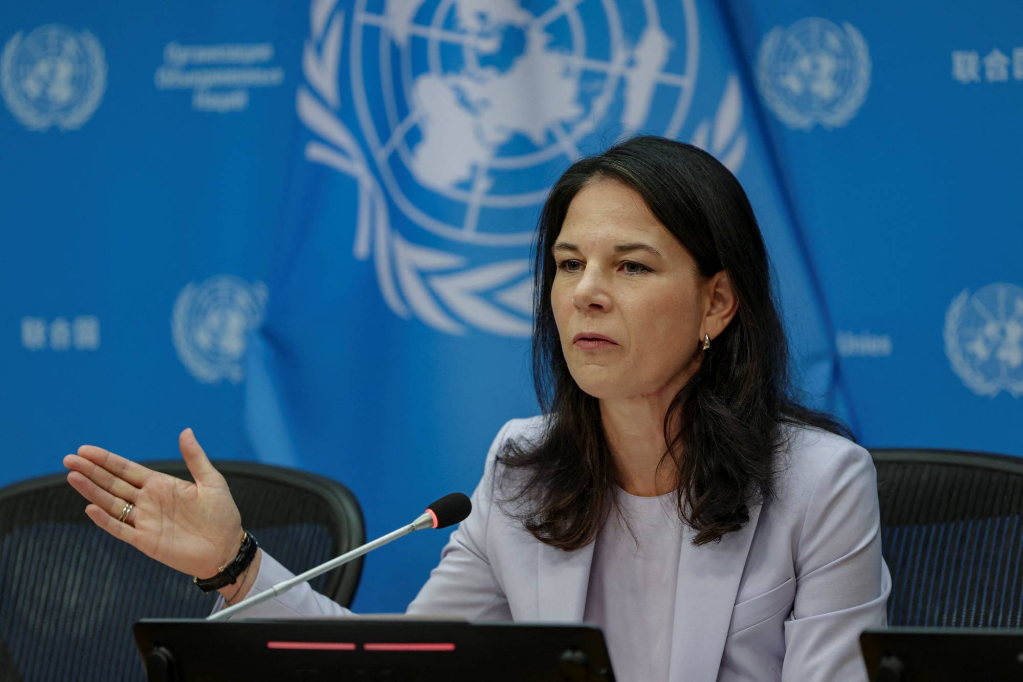 رئيسة الجمعية العامة للأمم المتحدة أنالينا بيربوك (أرشيفية - رويترز)