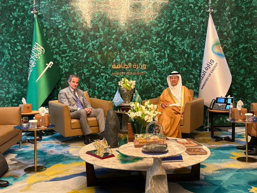 السعودية والوكالة الدولية للطاقة الذرية تبحثان تقدم البرنامج النووي المدني