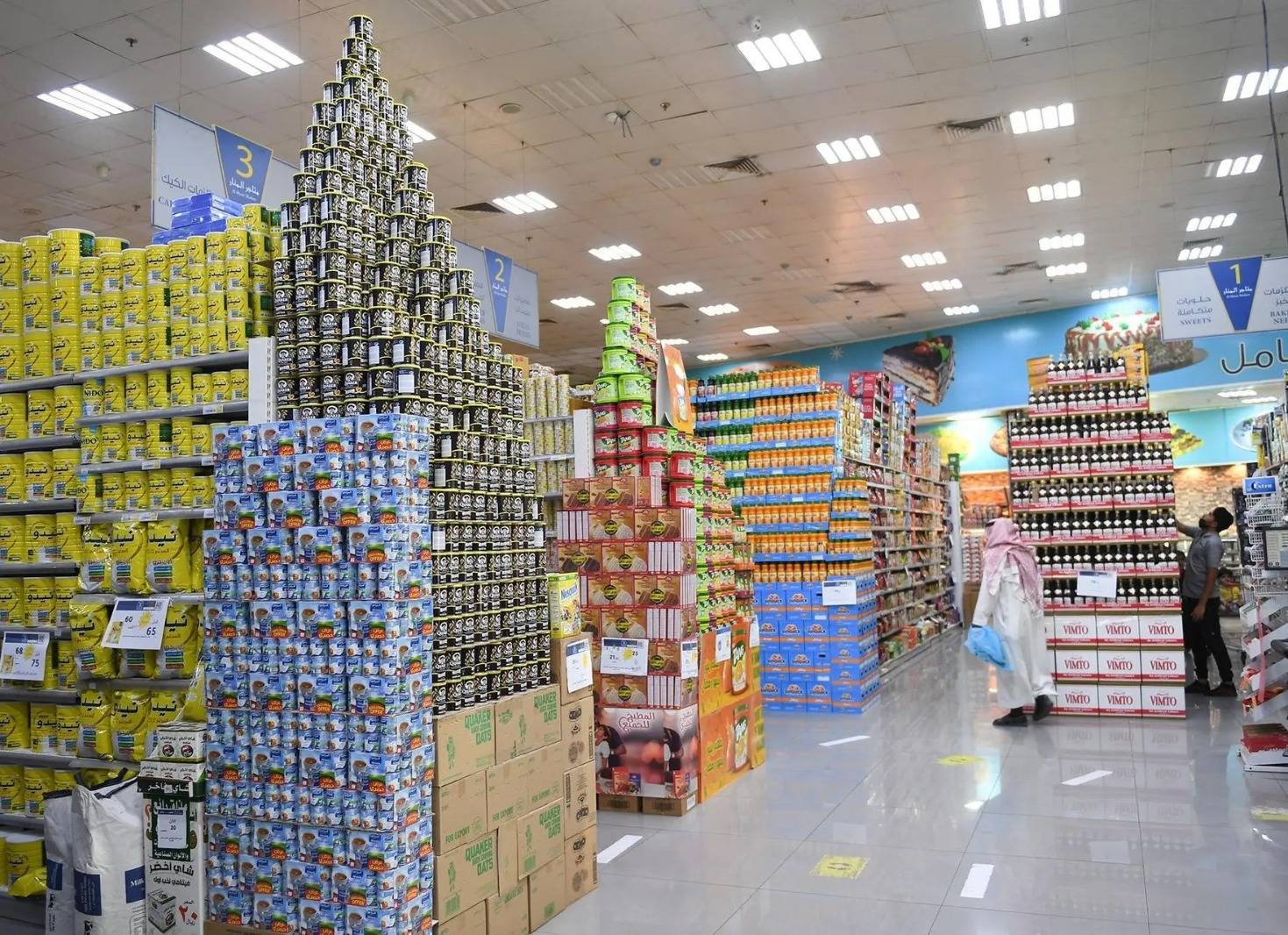 تضخم هادئ في السعودية عند 1.8 % رغم اضطرابات أسواق السلع عالمياً