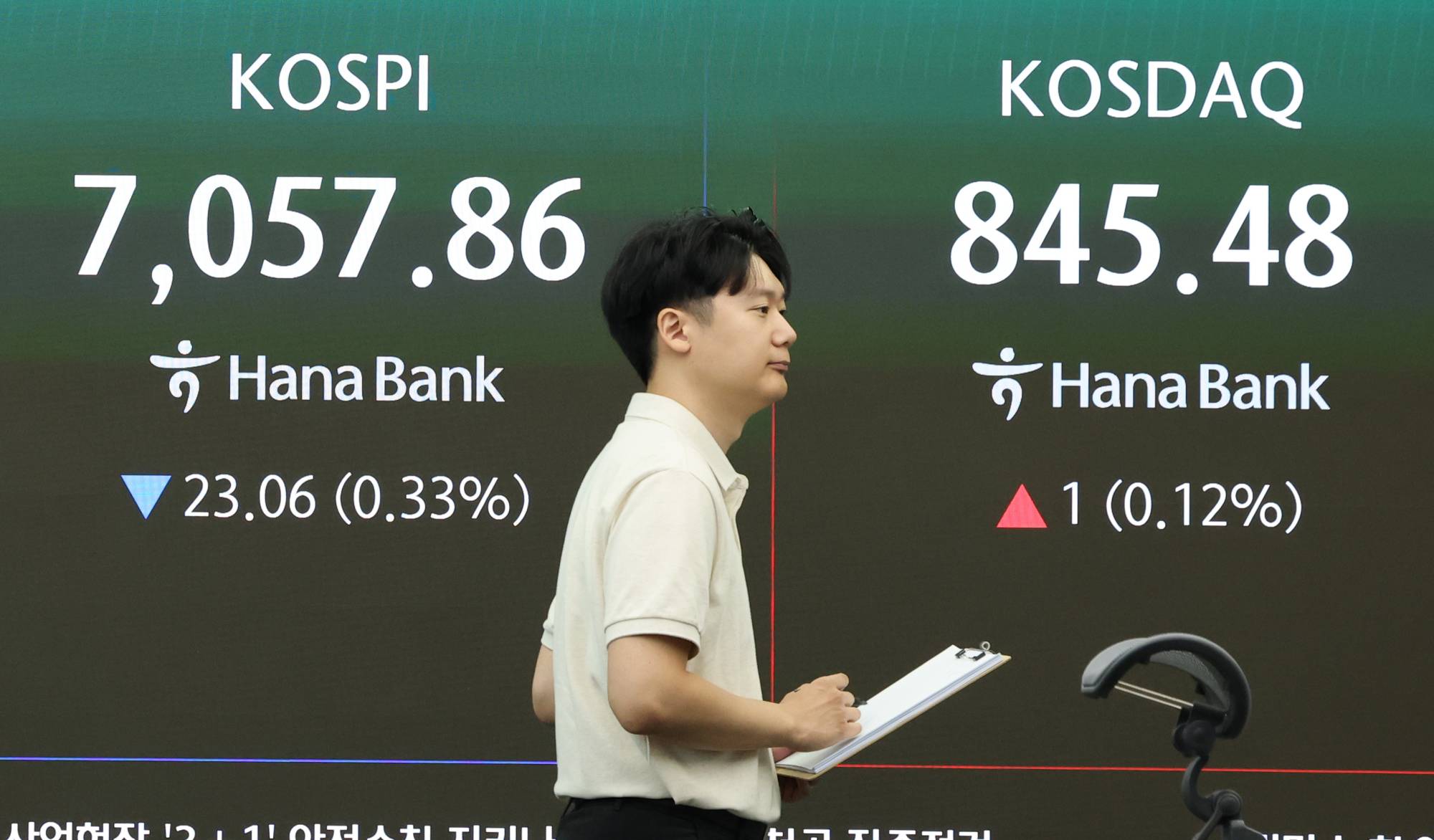 أسهم كوريا الجنوبية تهبط بأكثر من 2% مع تراجع شركات الرقائق