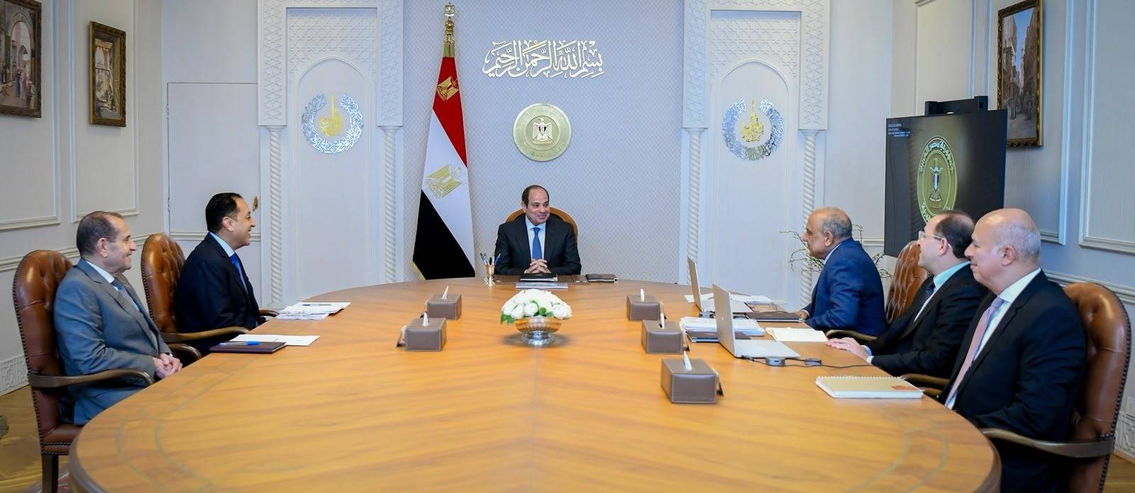 السيسي يدعو لتوطين صناعات الرمال السوداء وتعزيز الطاقة المتجددة في مصر