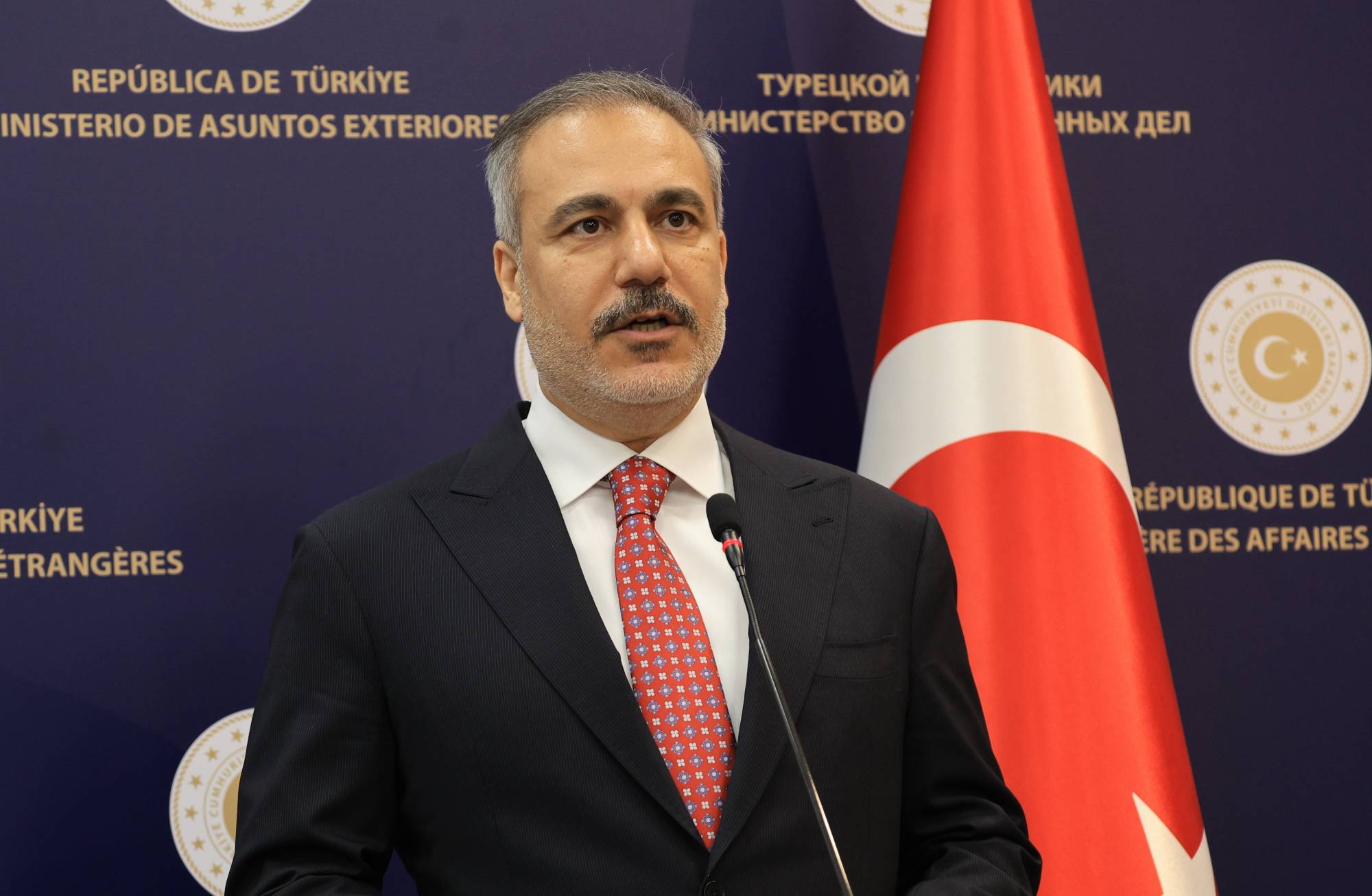  Türkiye Dışişleri Bakanı Hakan Fidan (EPA)