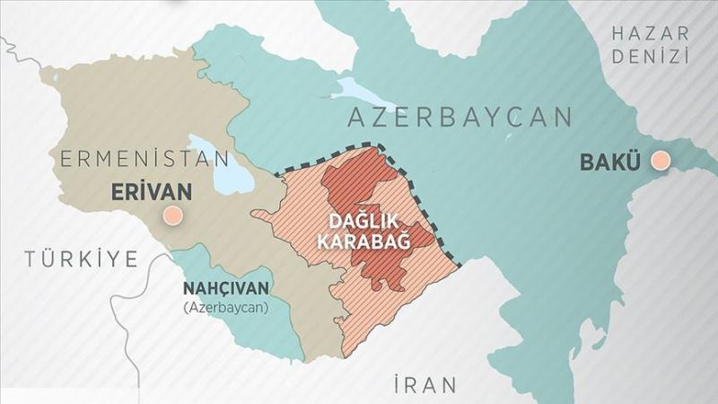 Dağlık Karabağ'ın etrafındaki Ermenistan işgalindaki bölgeler, 2020'deki savaşla Azerbaycan tarafından geri alındı (AA)