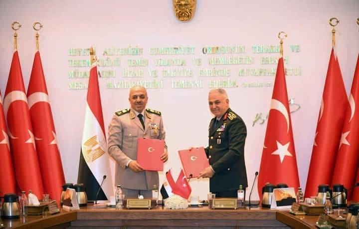 Mısır Genelkurmay Başkanı'nın geçtiğimiz mayıs ayında Türkiye'ye yaptığı ziyaretten (Mısır Ordu Sözcüsü’nün sosyal medya hesabı)