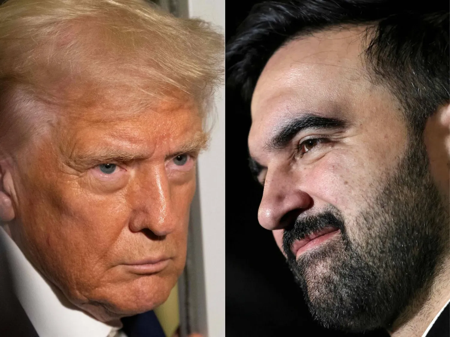 Trump ve Mamdani,(AFP)