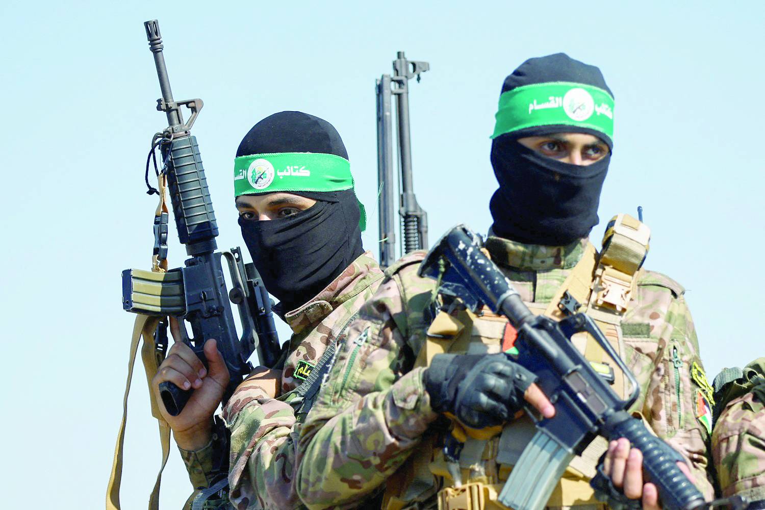 Gazze'deki Hamas savaşçıları (Arşiv-Reuters)