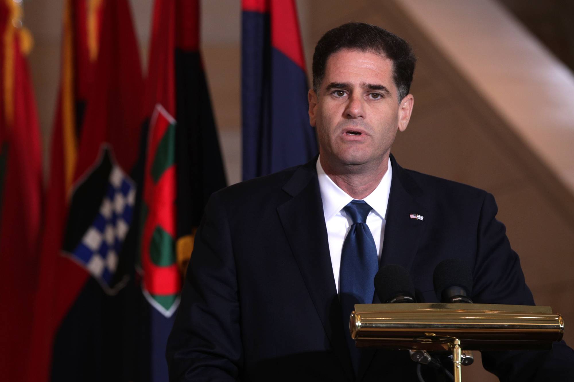  İsrail Stratejik İşler Bakanı Ron Dermer (Getty)