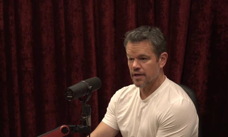 Matt Damon, The Joe Rogan Experience'ta (Spotify)