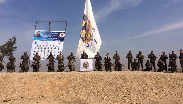 Suriye'nin kuzeydoğusundaki Süryani Askeri Konseyi (Arşiv)