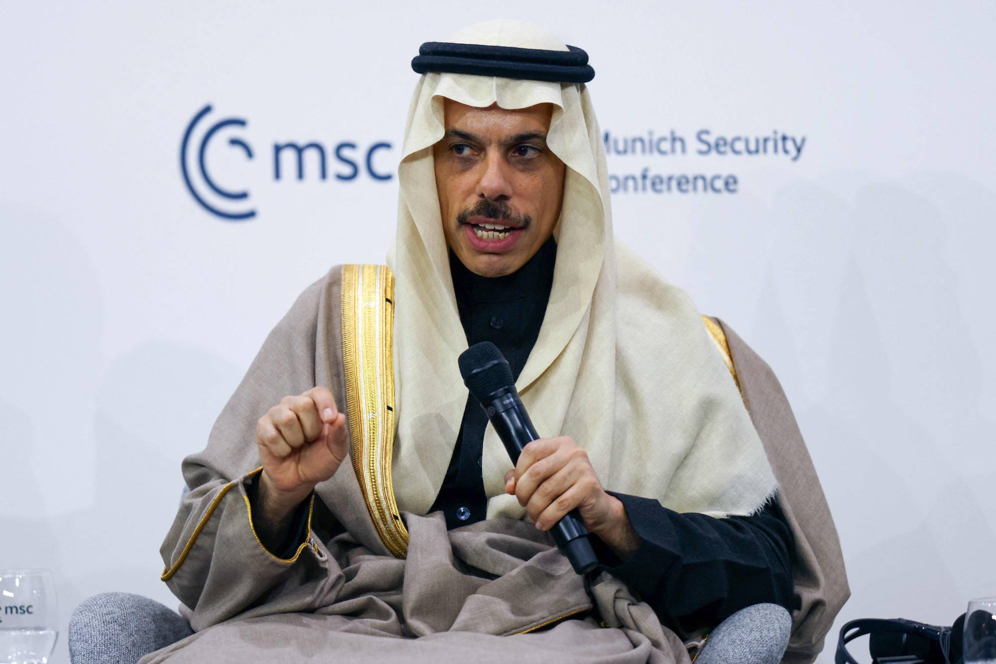 üvenlik Konferansı’nda bir oturuma katıldı, 13 Şubat 2026 (AFP)