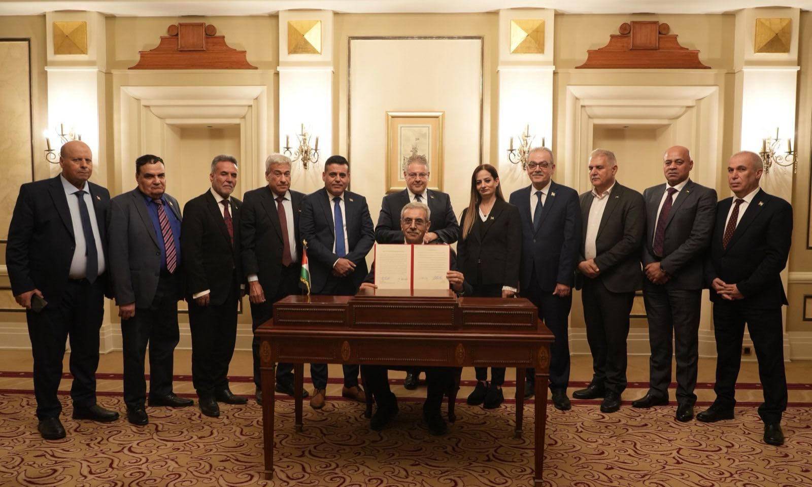  Kahire’de gerçekleşen Gazze Yönetimi Ulusal Komitesi toplantısından (Arşiv – Mısır Enformasyon Kurumu)