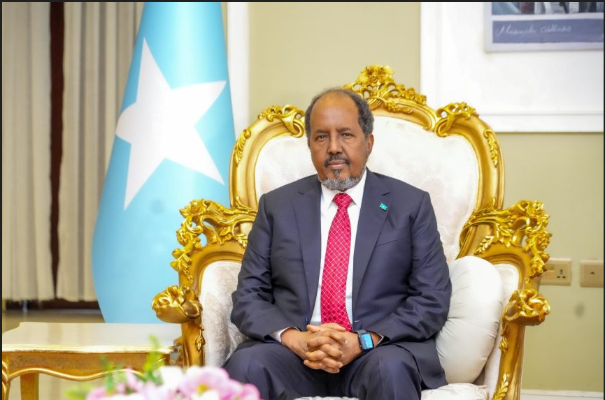 Somali Cumhurbaşkanı Hasan Şeyh Mahmud (SONNA)