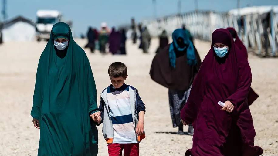  Birleşmiş Milletler İnsan Hakları Komisyonu'nun bir raporu, Roj kampındaki çocukların kurtarılması gerektiğinin altını çizdi (AFP)