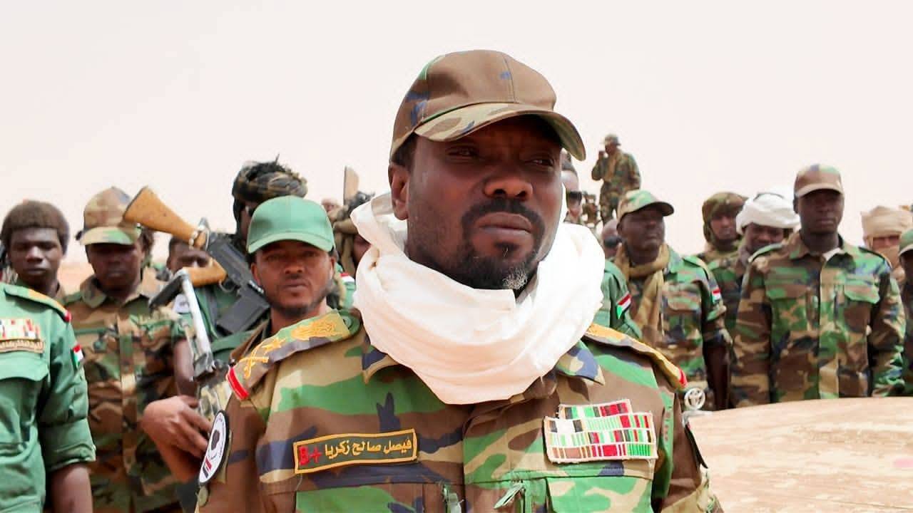 SLM-MM Komutanı Faysal Salih Zekeriya (SLM-MM Basın Sözcülüğü Ofisi)