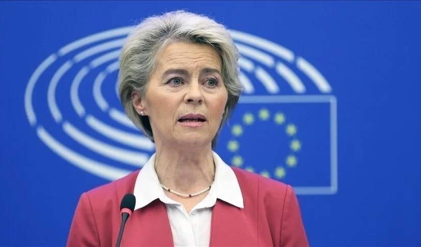 Avrupa Komisyonu Başkanı Ursula von der Leyen (AFP)