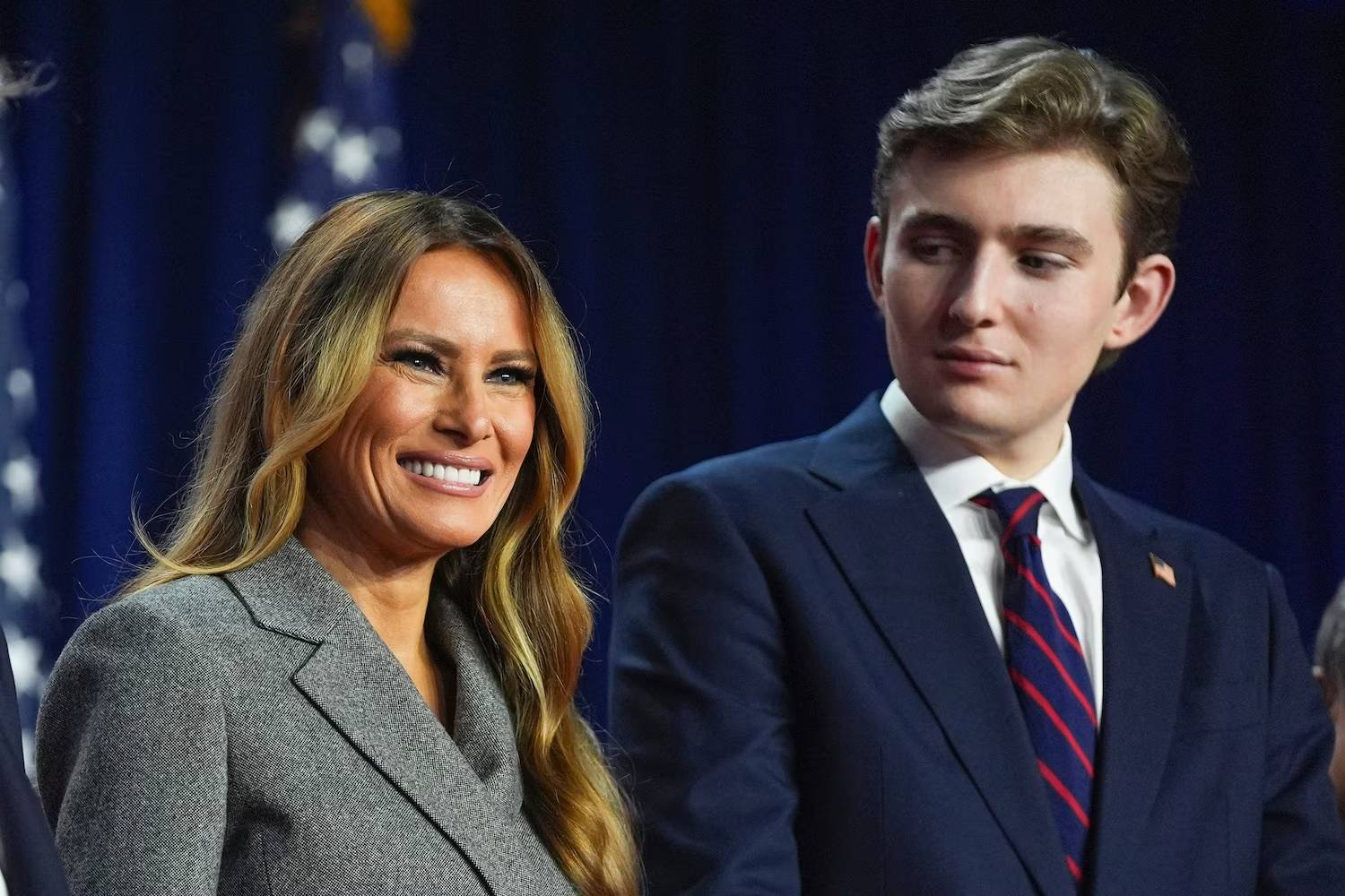  Barron Trump, Melania'nın en yakın arkadaşlarından biridir (AP)