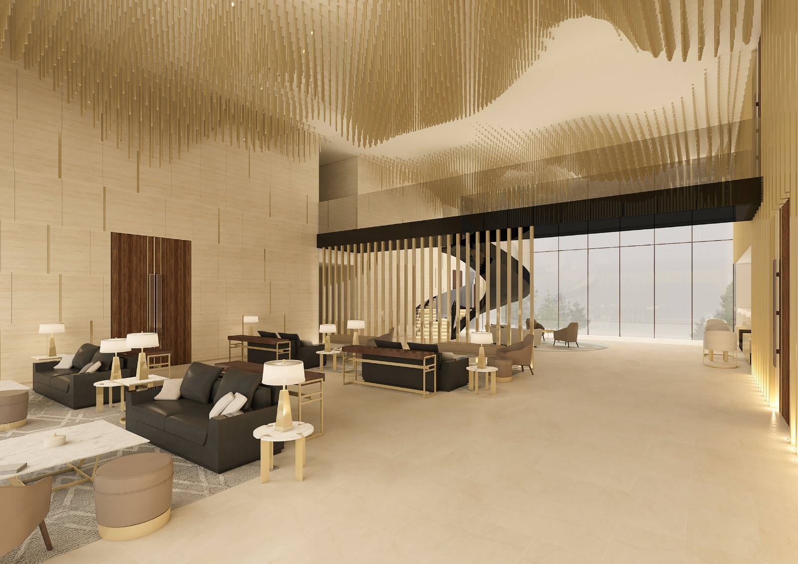 Ascott Villas Riyadh projesinin görseli (Şarku’l Avsat)
