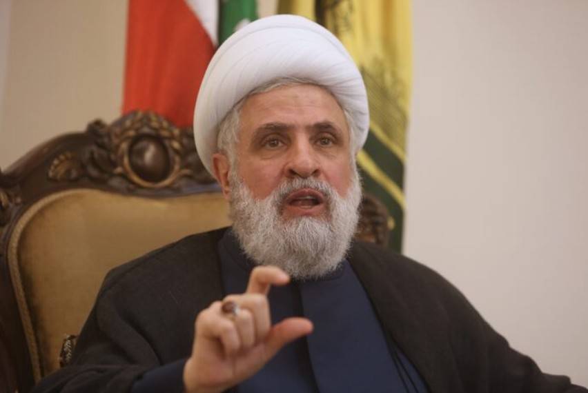 Hizbullah Genel Sekreteri Naim Kasım (Arşiv- Reuters)