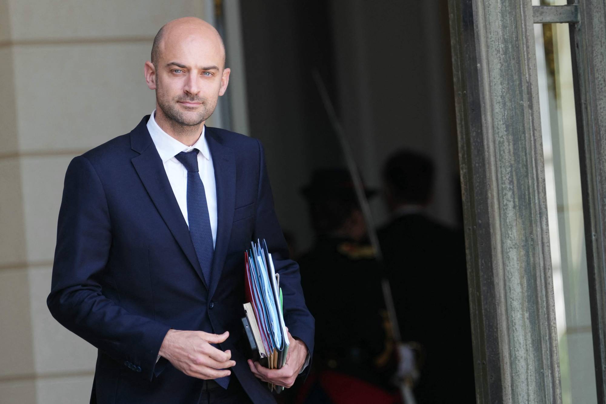 Fransa Dışişleri Bakanı Jean-Noël Barrot, çarşamba günü Élysée Sarayı’nda düzenlenen haftalık Bakanlar Kurulu toplantısının ardından (AFP)