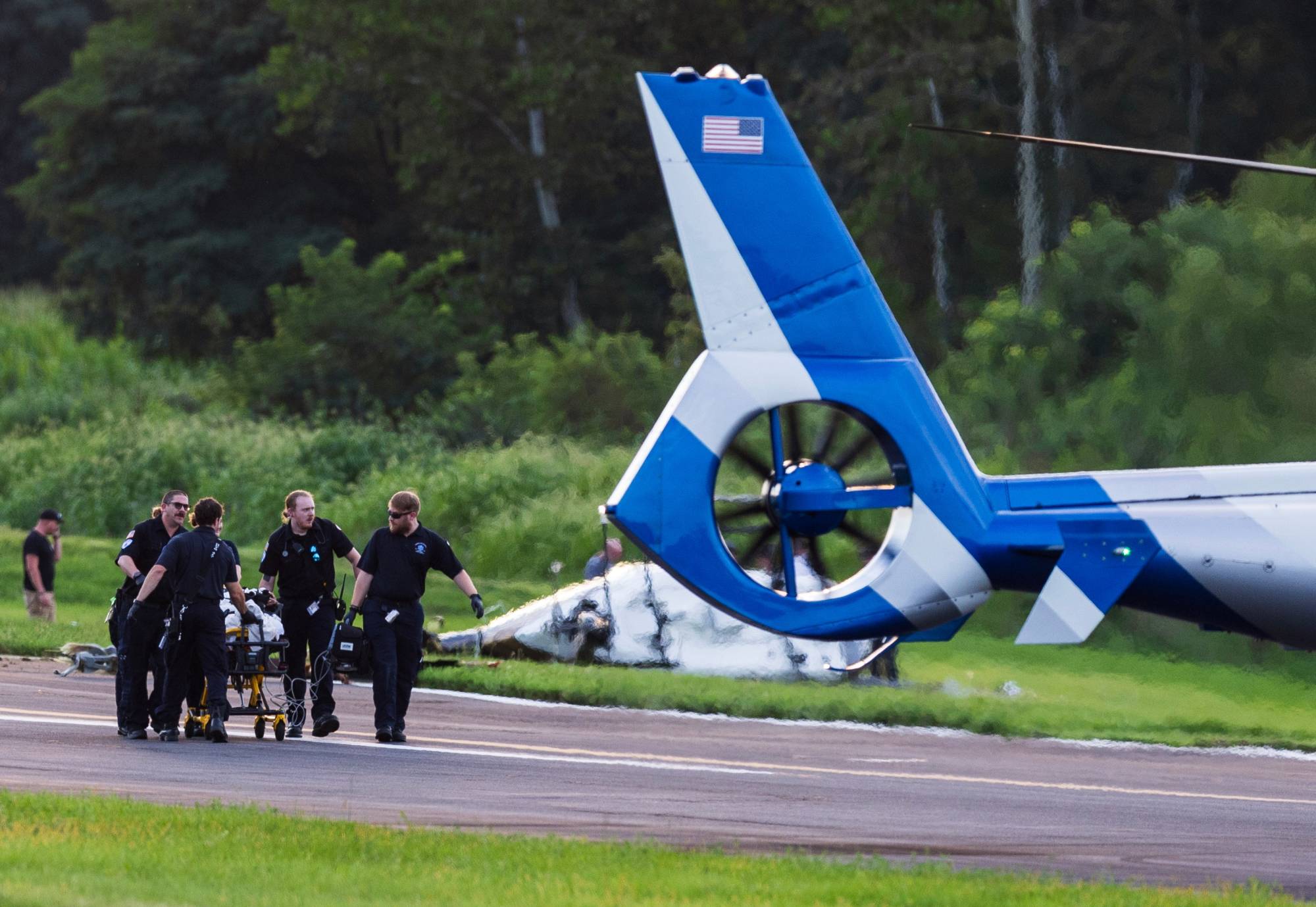Kazayla ilgili soruşturmayı Federal Havacılık İdaresi (FAA) ile Ulusal Ulaştırma Güvenliği Kurulu'nun (NTSB) yürütmesi bekleniyor.