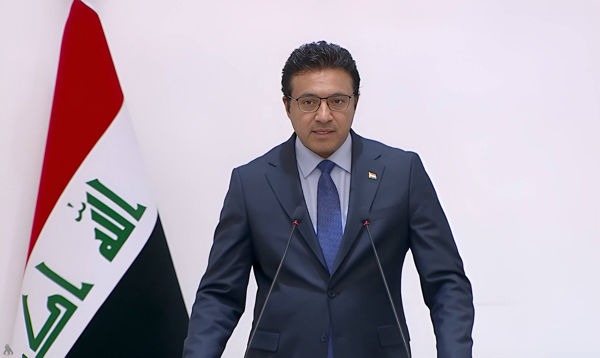 Irak hükümeti sözcüsü Haydar Abudi (Irak Haber Ajansı)