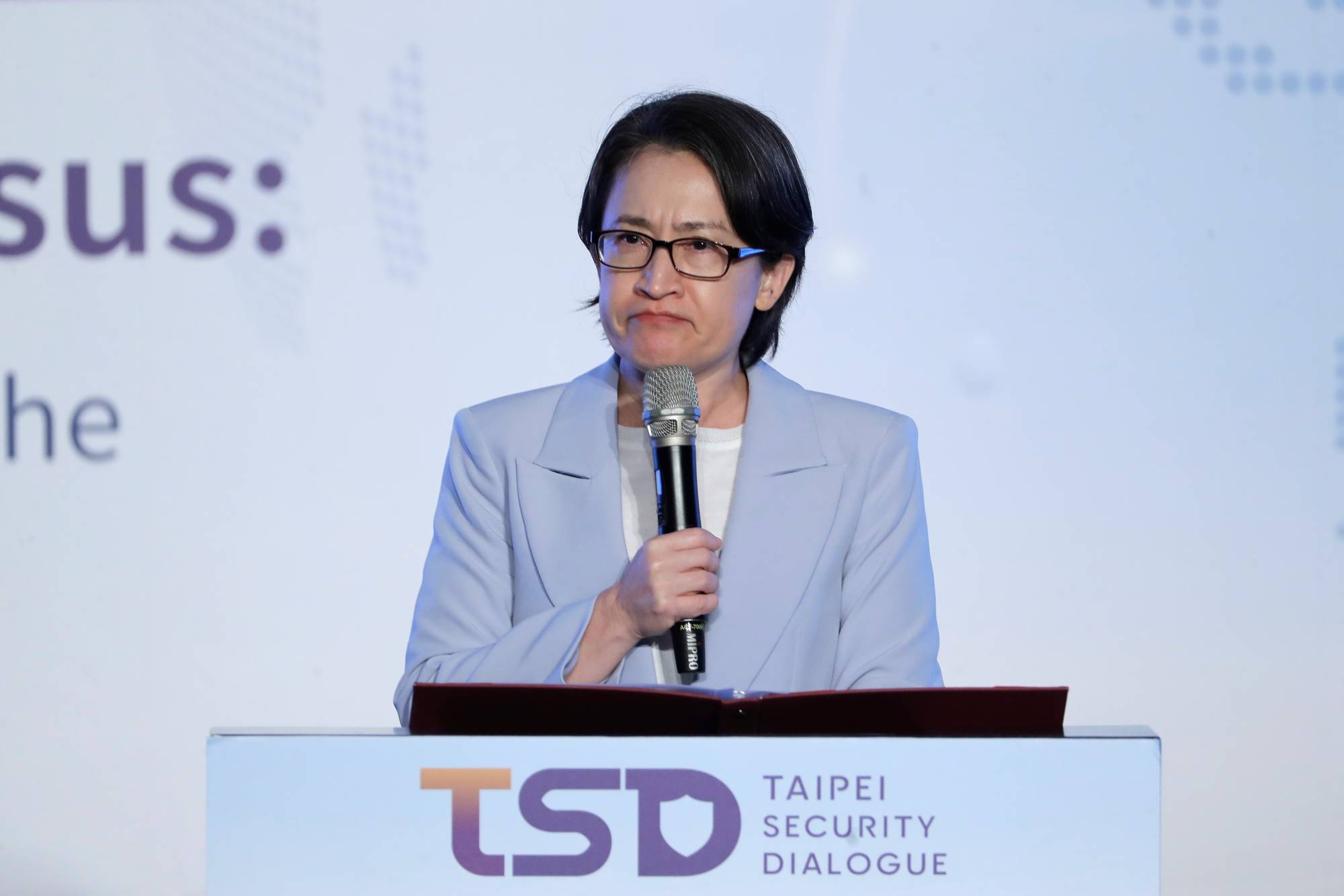 9 Eylül 2026’da Taipei’de düzenlenen savunma araştırma kuruluşlarının yıllık “Taipei Güvenlik Diyaloğu” forumundan bir görüntü. (AP)