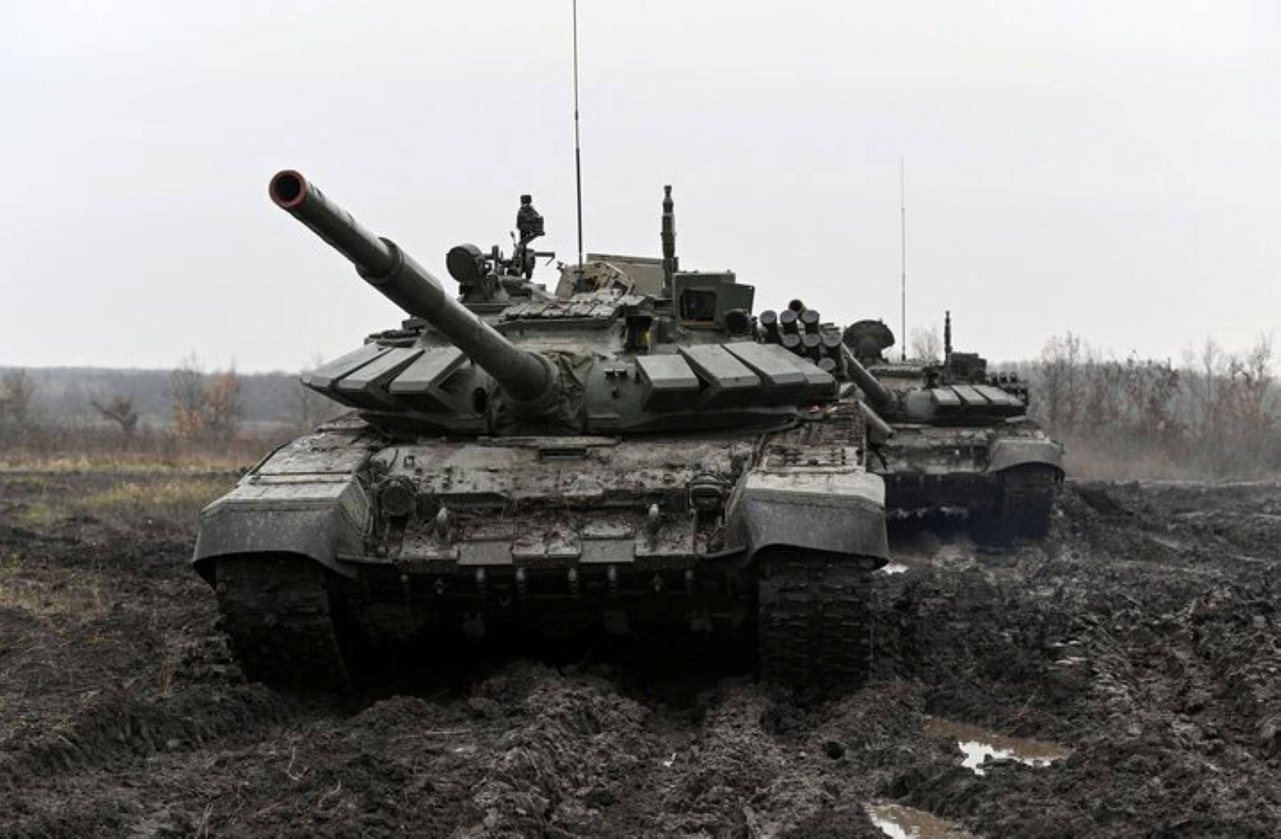  T-72 tipi bir Rus tankı (Arşiv – Reuters)