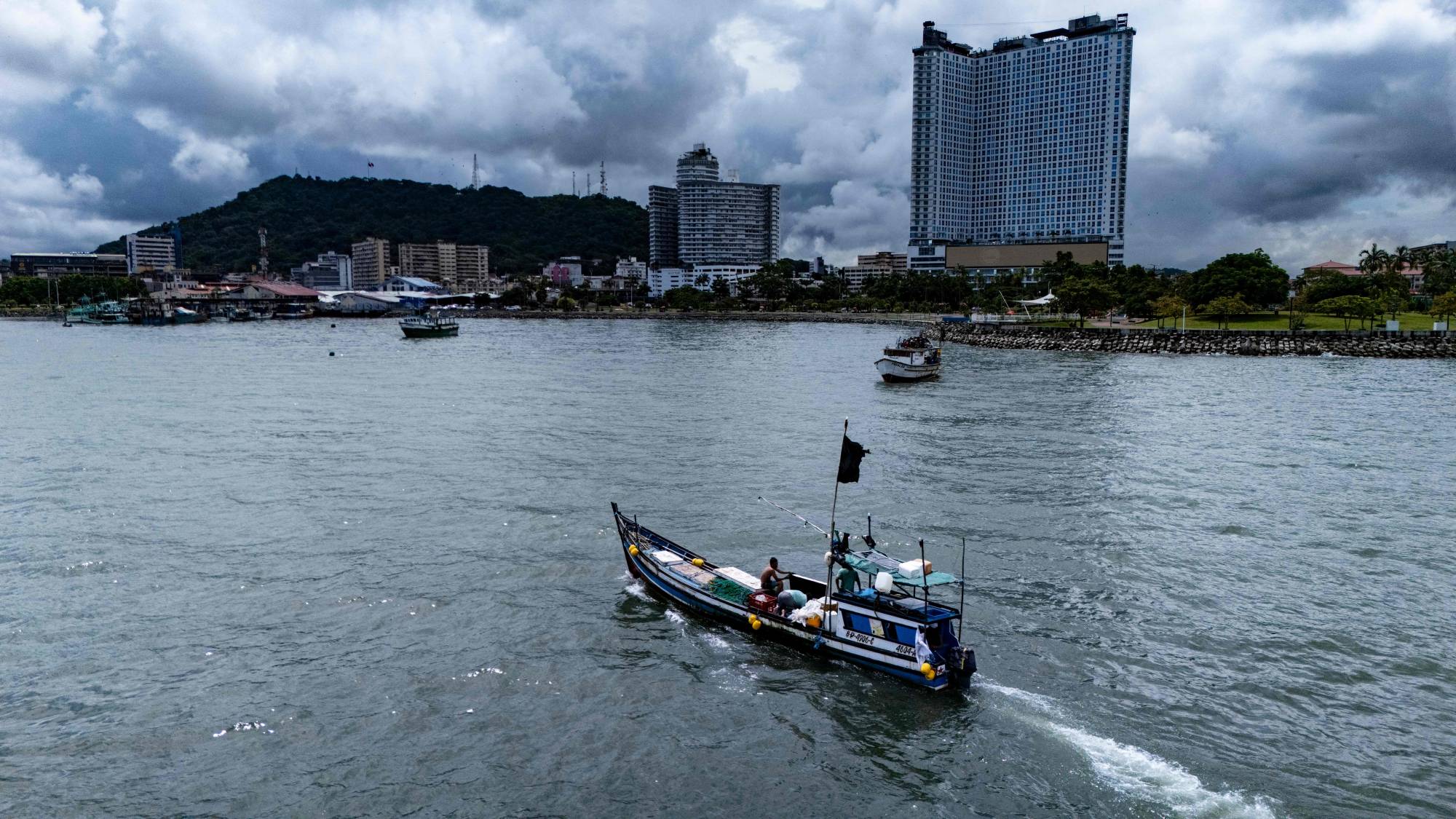 Panama City, önemini Panama Kanalı’ndan alan bir şehir (AFP).
