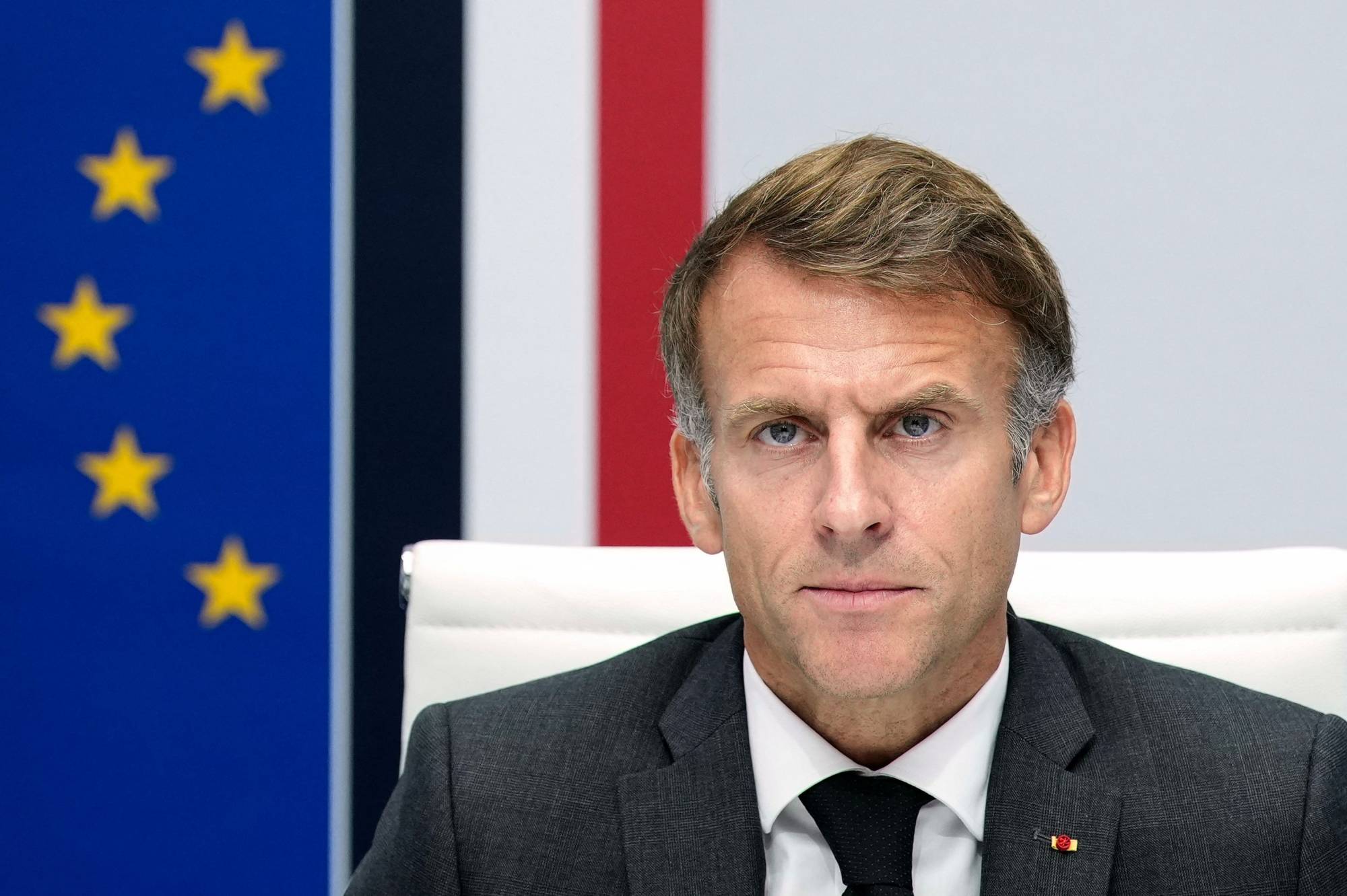 Fransa Cumhurbaşkanı Emmanuel Macron (AFP)