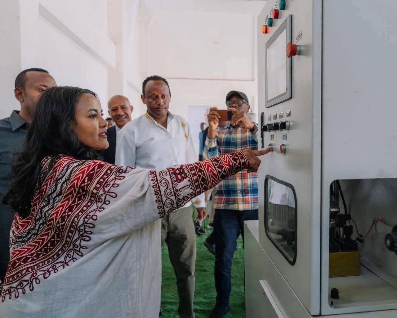 Etiyopya Başbakanı Abiy Ahmed dün Megech Sulama Barajı’nın resmi açılışını gerçekleştirdi. (Etiyopya Dışişleri Bakanlığı)