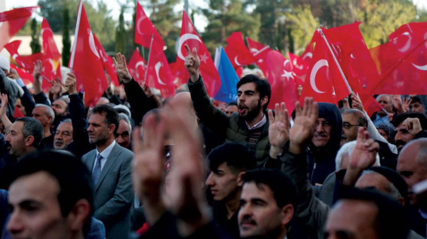 : Cumhurbaşkanı Erdoğan’ın destekçileri 14 Nisan’da Diyarbakır mitinginde (Reuters)