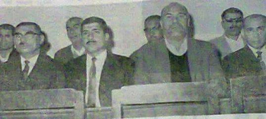 (foto altı) Yüksek Ulusal Komite liderleri Muhyiddin Âl Nasır, Dehrab el-Kaabi ve İsa el-Mezhur. / Fotoğraf: Sosyal medya