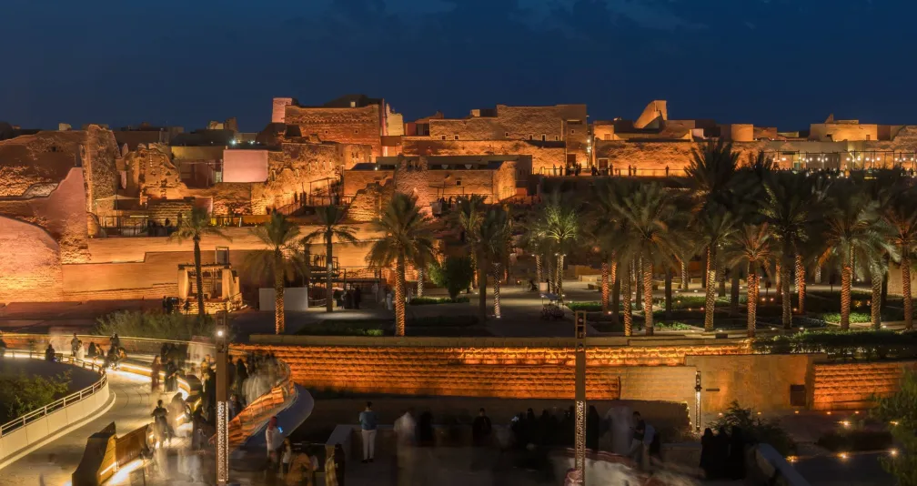 مدينة الدرعية ضمن الوجهات العالمية الصديقة للبيئة بوابة الفلوس