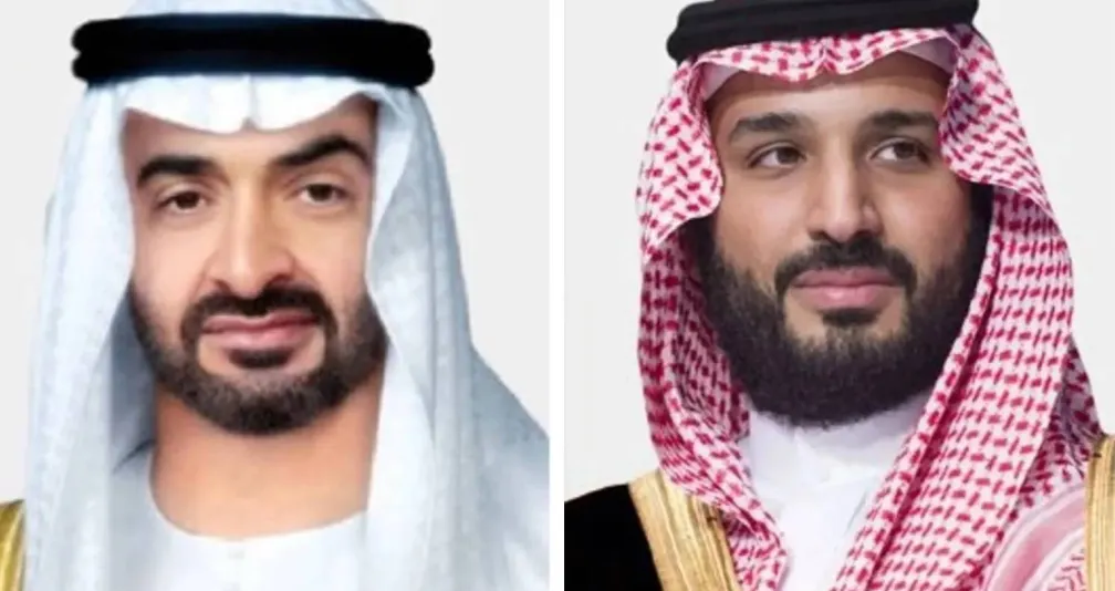 ولي العهد السعودي ورئيس الإمارات يبحثان العلاقات الأخوية