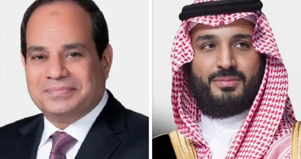 السيسي يصل إلى نيوم للقاء محمد بن سلمان