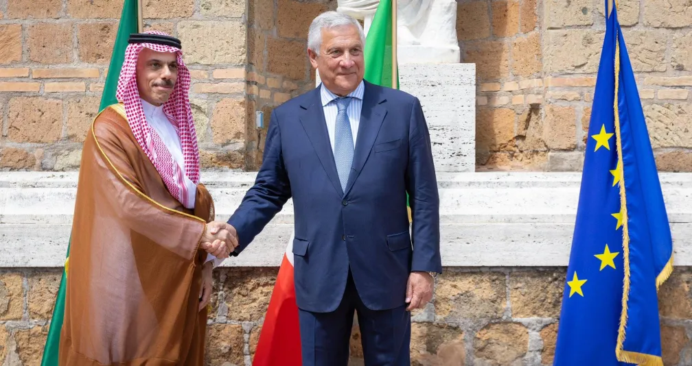 الرياض وروما: دعم مشترك لحل سياسي في غزة وأوكرانيا