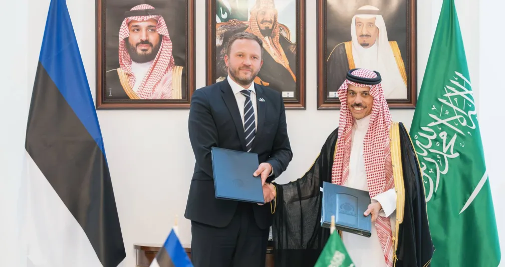 السعودية وإستونيا تبرمان اتفاقية عامة للتعاون