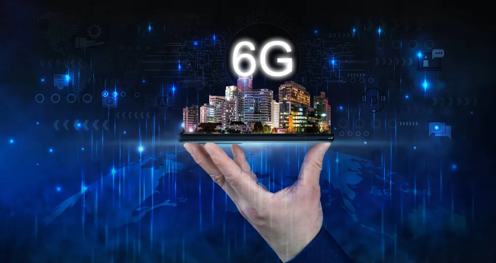 الكشف عن أول شريحة «6G» في العالم بسرعات فائقة القياس الكشف عن أول شريحة «6G» في العالم بسرعات فائقة القياس