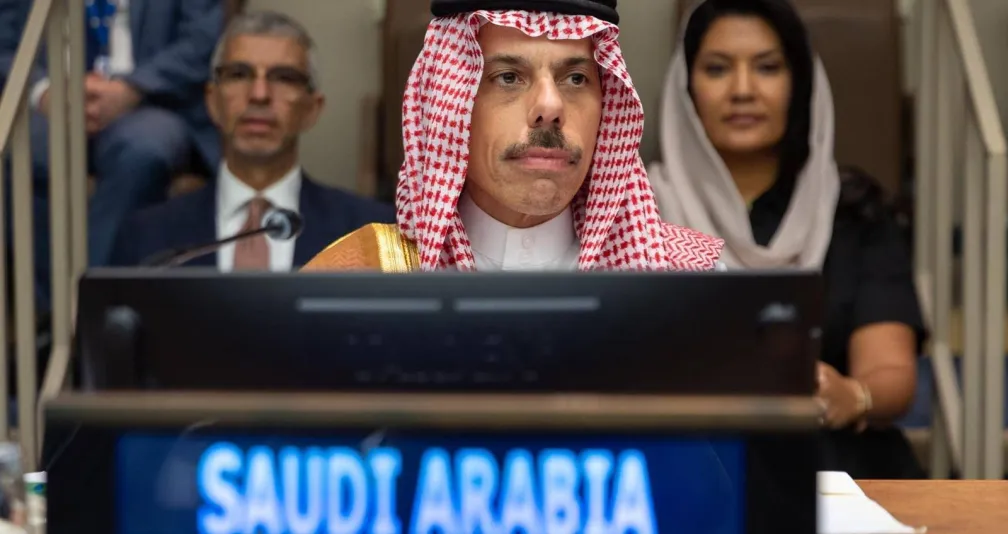 وزير الخارجية السعودي يرأس الاجتماع الوزاري للتحالف الدولي لتنفيذ حل الدولتين