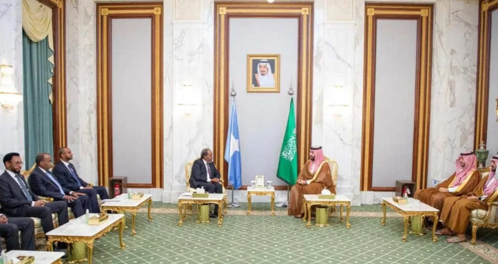 رئيس الصومال: ساعون مع شركائنا بقيادة السعودية لإبطال الاعتراف الإسرائيلي بـ«أرض الصومال»